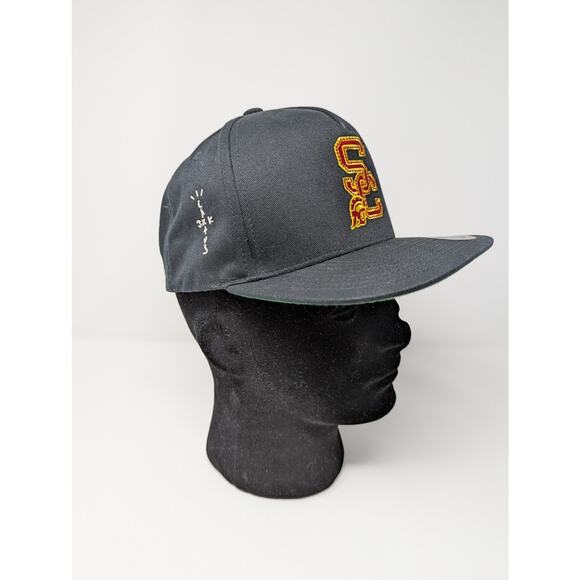 Travis Scott Cactus Jack USC Trojans Alumni Hat Snapback New w/ Sticker - Picture 1 of 7
